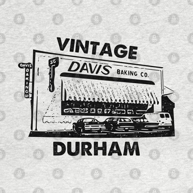 Davis Baking Company Vintage Durham North Carolina by Contentarama